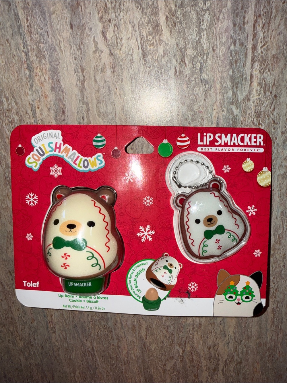 Lip Smacker Squishmallows Lip Balm & Keychain